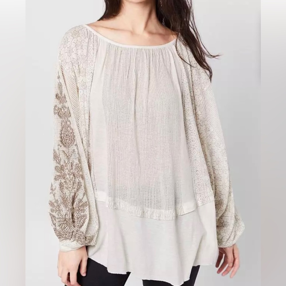 Free people Indigo Dreams top NWT